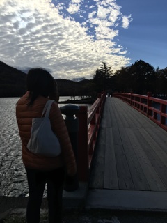 Kitsutsuki bridge of Akagi shrine