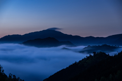 夜明けの竹田城