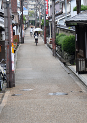 雨の朝