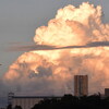 夕方の夏雲