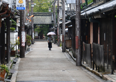 雨の朝