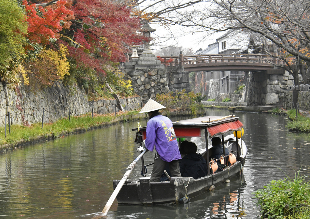 手漕ぎ船の心地よさ