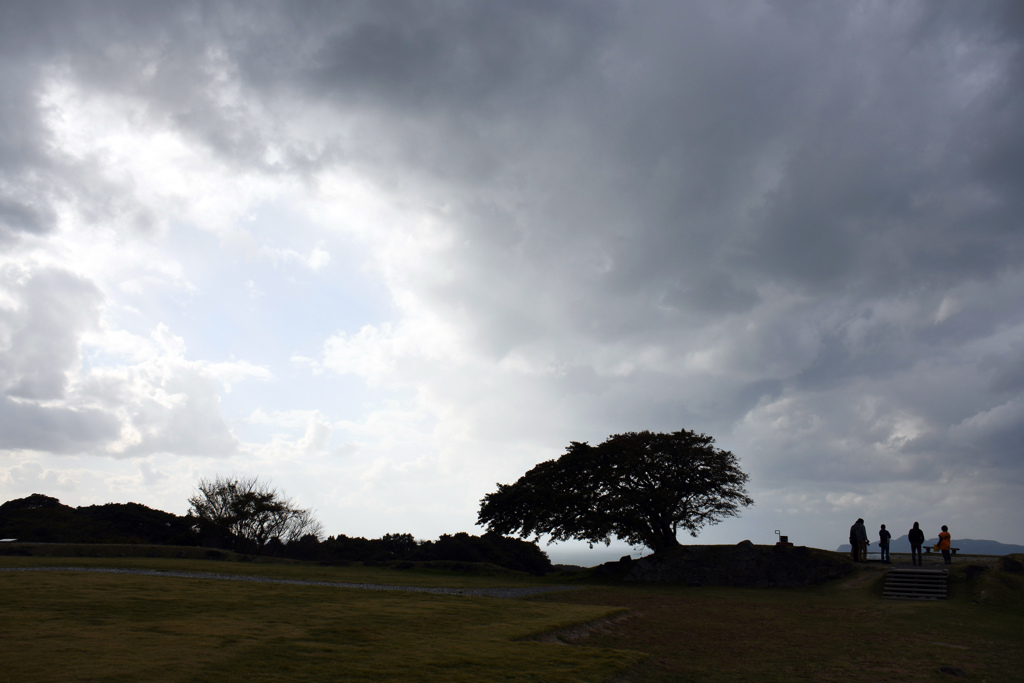 雲の切れ間