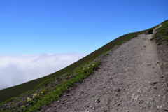 樽前山　登り