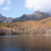 戸隠・鏡池の紅葉