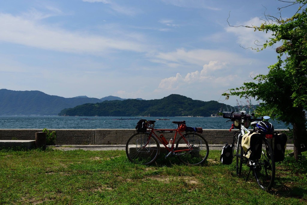 見近島にて