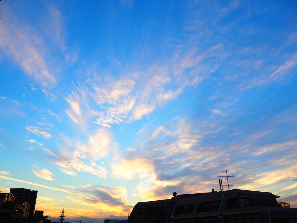 夕方の空 By 7o5 Id 写真共有サイト Photohito