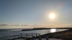 大間の朝