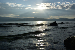 lake kussharo..beautiful sight at sunset