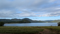 田沢湖の朝