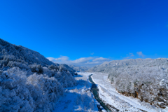 立山の雪景色