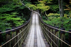 汐見滝吊り橋
