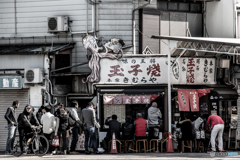 明石　老舗の玉子焼き