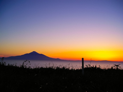 最北に沈む夕日を眺めて…