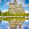 The double castle -castle of Hogwarts-