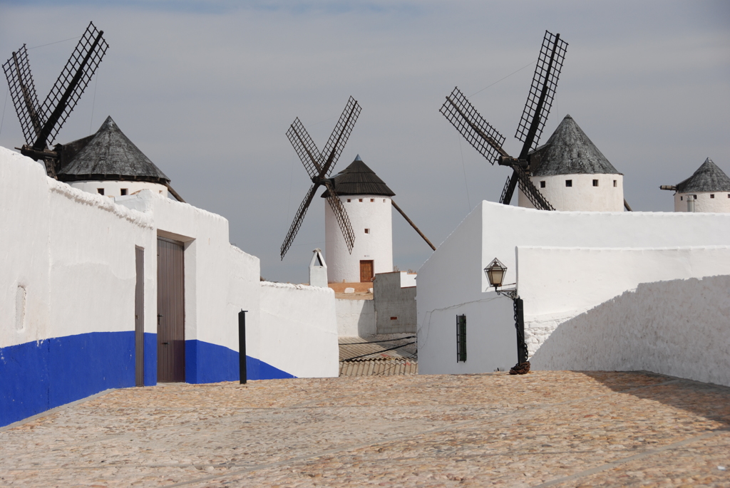 アンダルシア地方の風車　スペイン