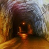 手彫りのトンネル