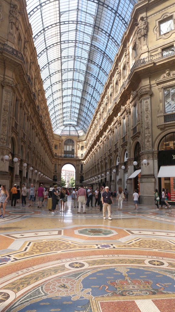 ミラノのガッレリア
