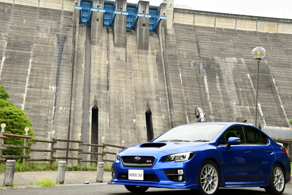 140mのダム底にて