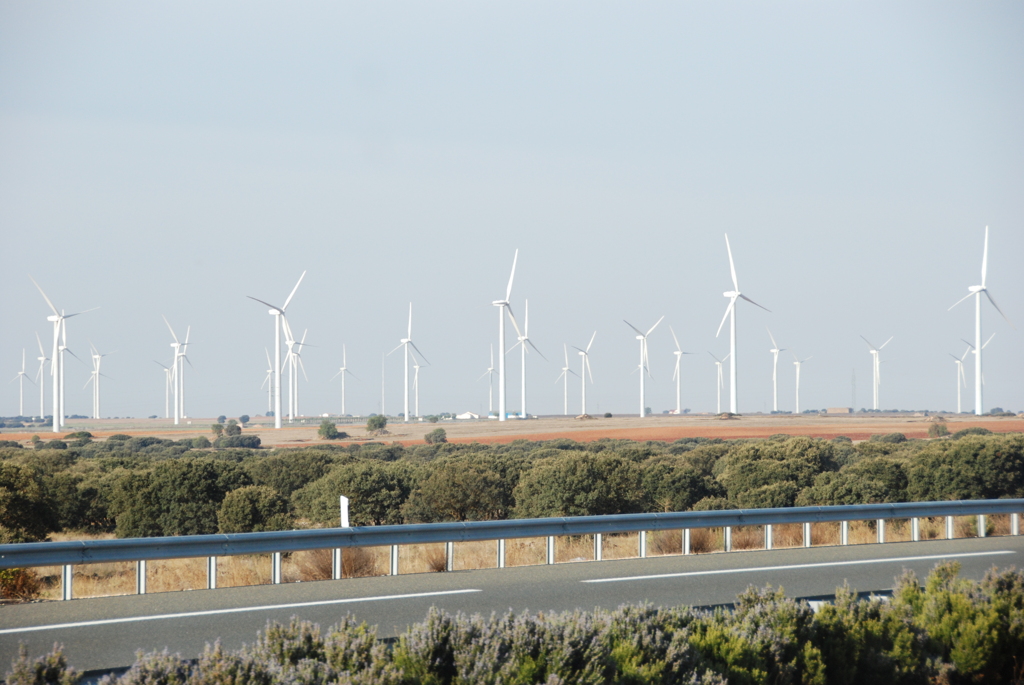 スペインの風力発電
