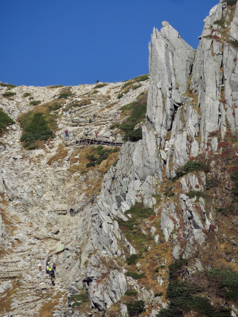 乗越浄土への登山道
