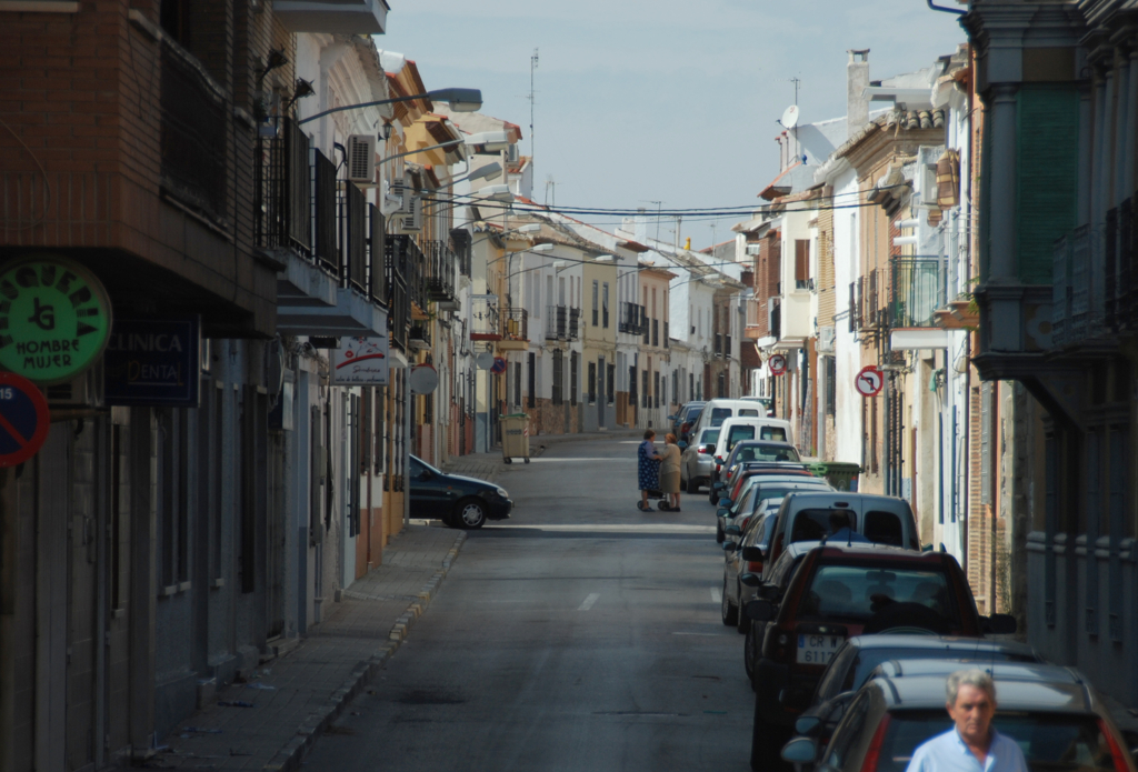 スペインの田舎町