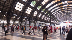 ミラノ駅ホーム