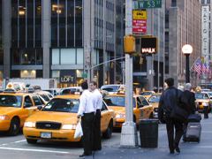 マンハッタンのビジネスマン