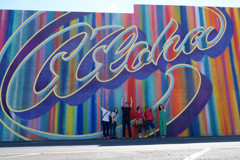 ホノルル　壁画アート