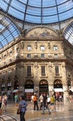 ミラノのガッレリア