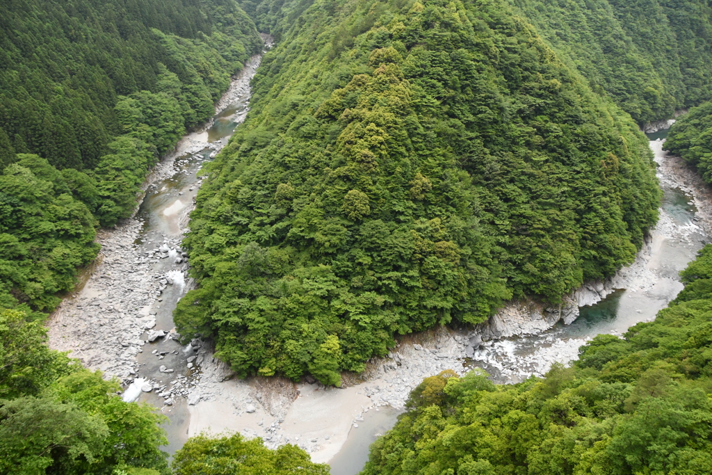 川の蛇行