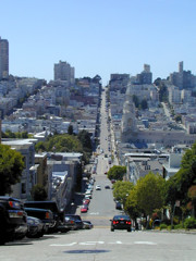 坂の街　サンフランシスコ