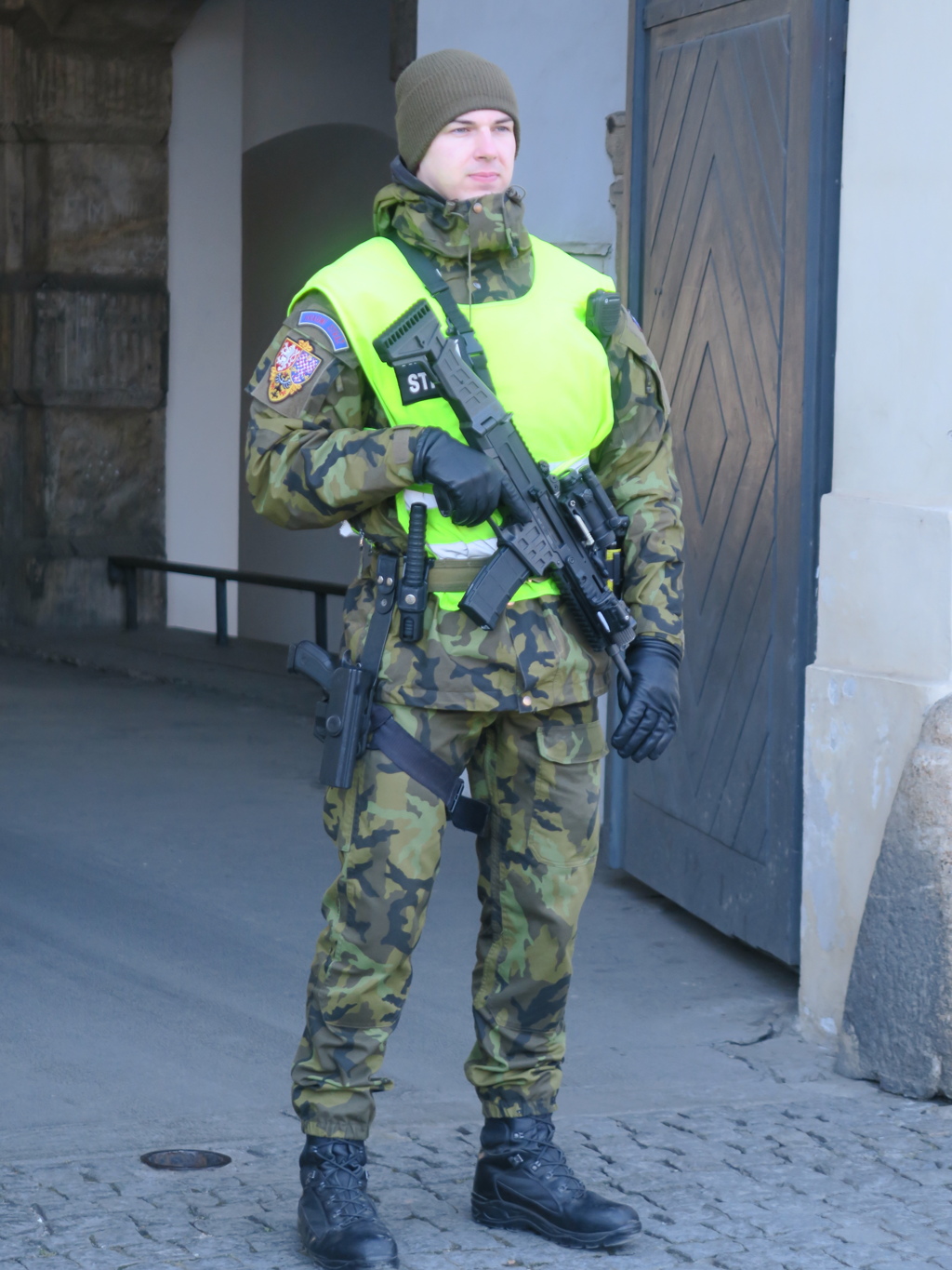 チェコ軍の兵士