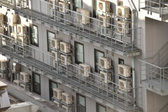 ビルのエアコン