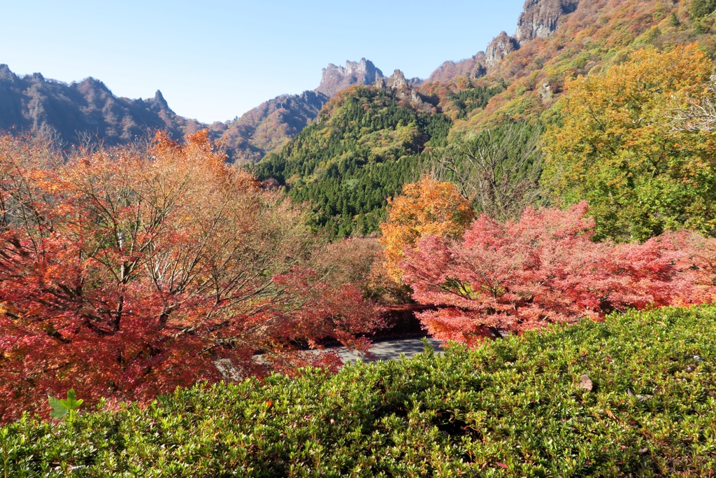 今日の妙義山