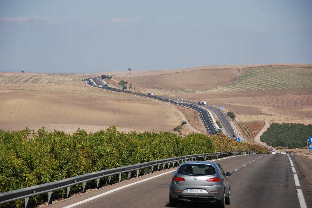 セビリアに続くハイウエイ