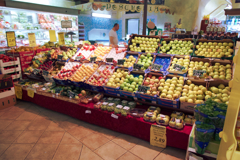 イタリアの果物屋