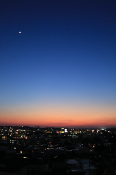 部屋から見える景色