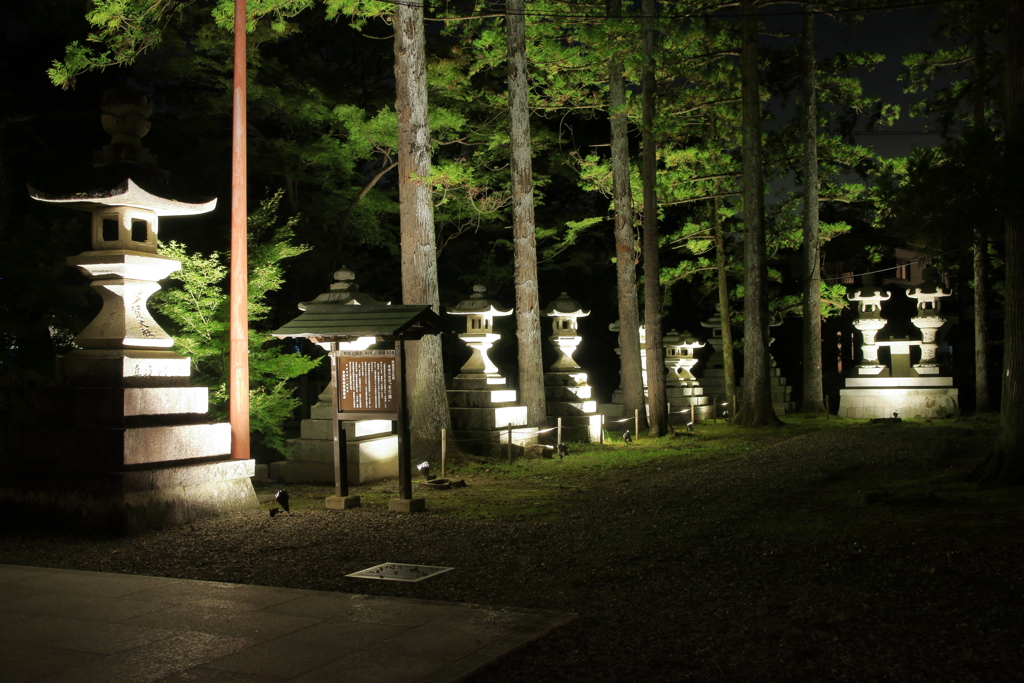 夜の神社