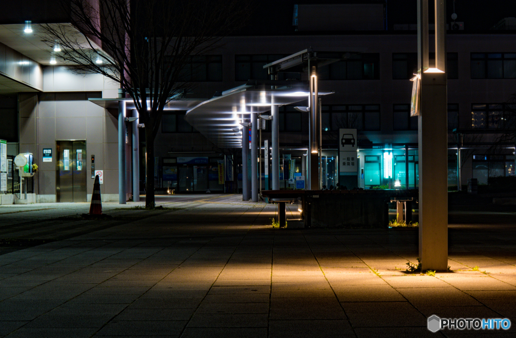 彦根駅東口の20:40　②