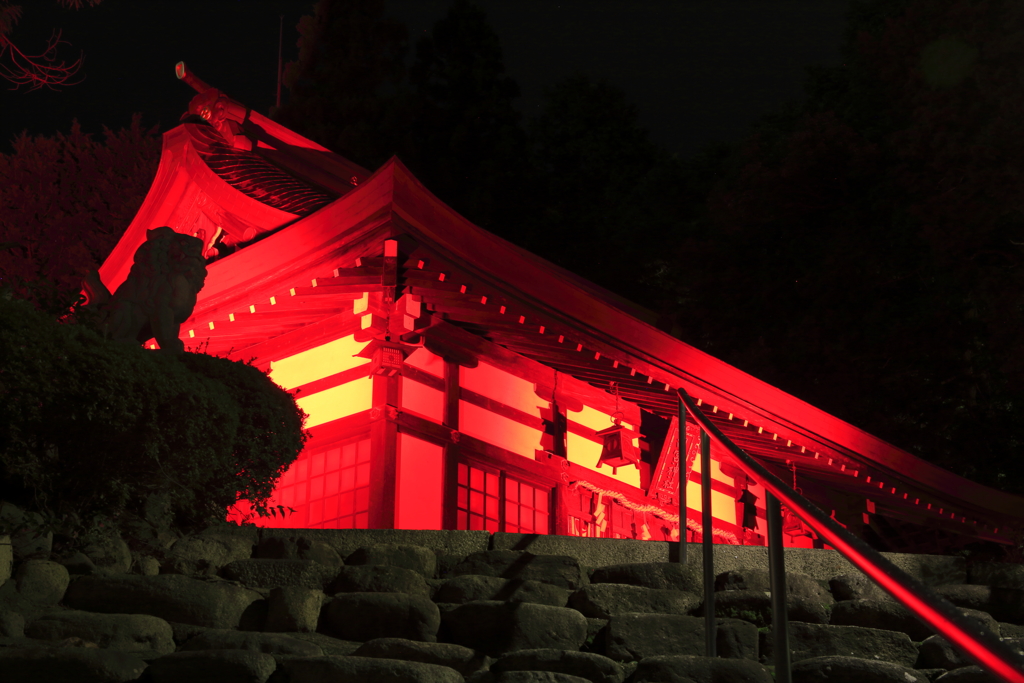 神あかり2018～胡宮神社