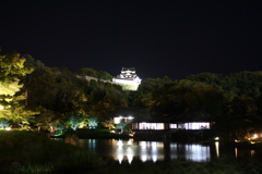 夜の彦根城
