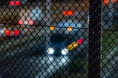 Wire mesh fence feat. jade boken truck