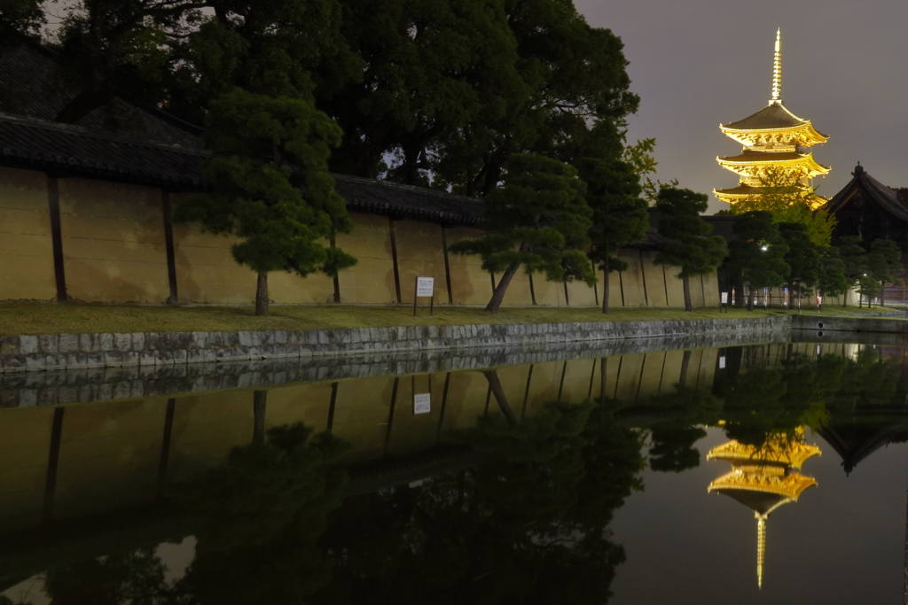 reflection東寺