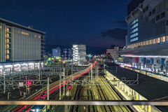 コンデジ京都駅夜景