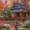  Temple of autumn leaves③～本堂