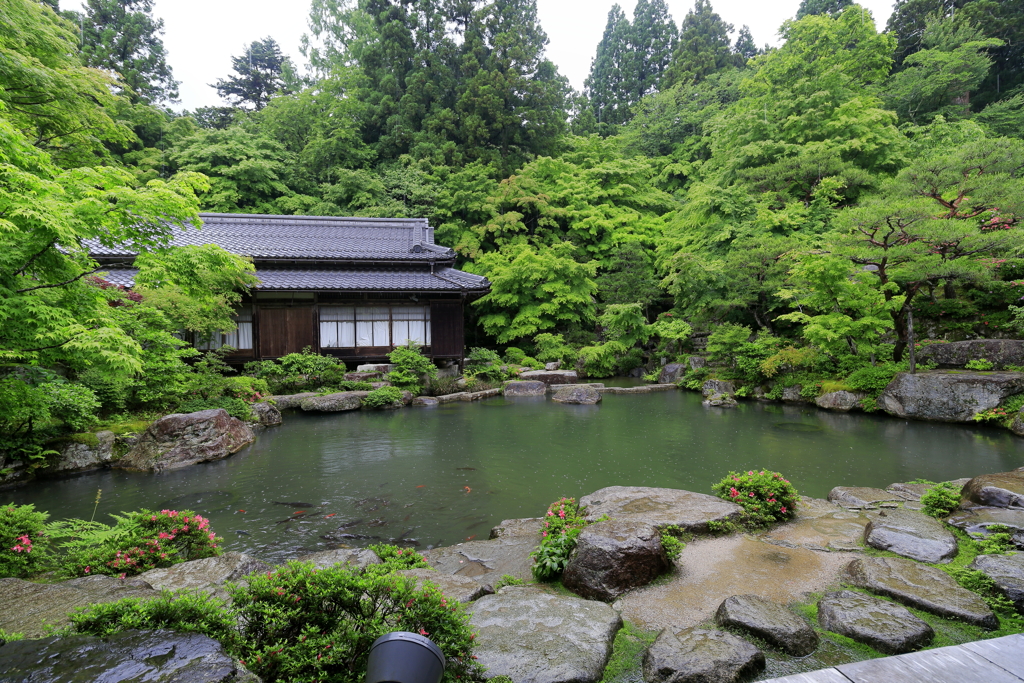 百済寺庭園～京都に負けへんで！