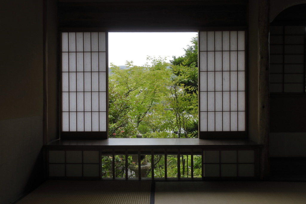 双庵茶室にて