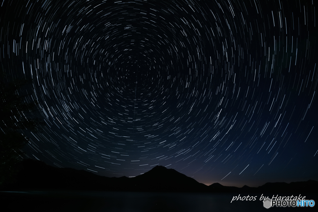 【恵庭岳・星夜】