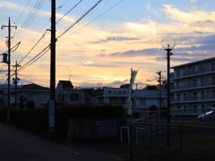 夕方